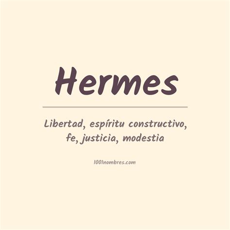 hermes nombre significado|what happened to Hermes.